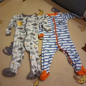 12M Tuffy footed sleepers